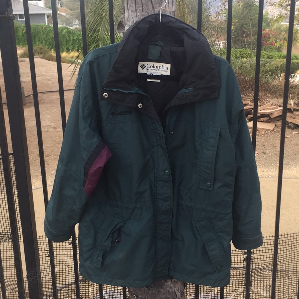 Columbia Ski Jacket w/Removable Fleece Size M